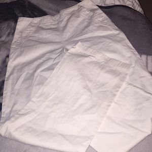 White womens dress pants